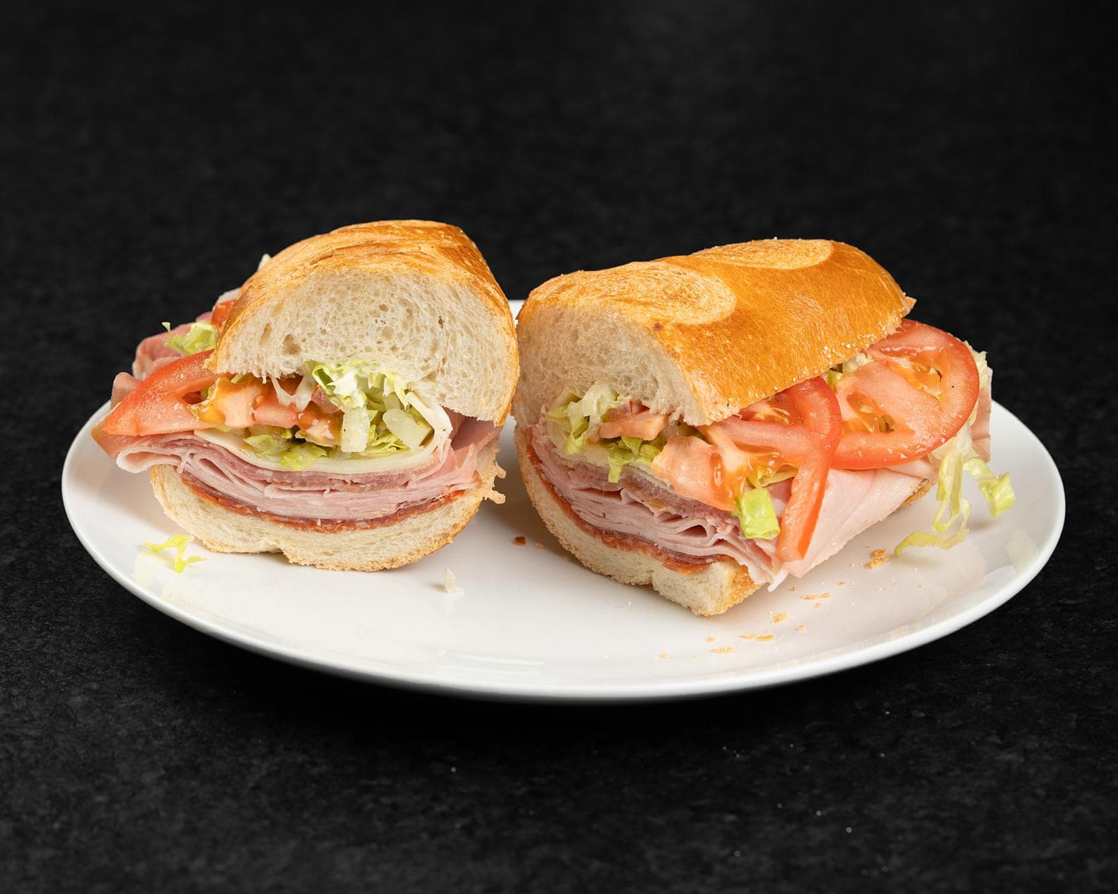 The Big Panino hoagie with sopressata, capicollo, mortadella, prosciutto and provolone